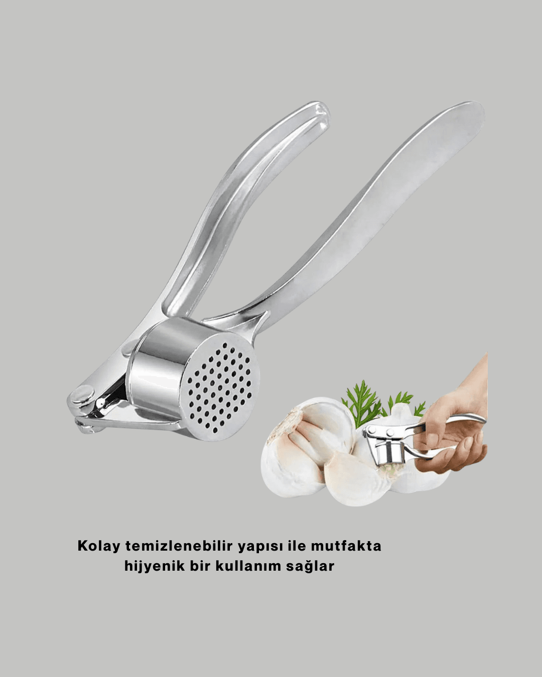 Metal Sarımsak Ezici 5