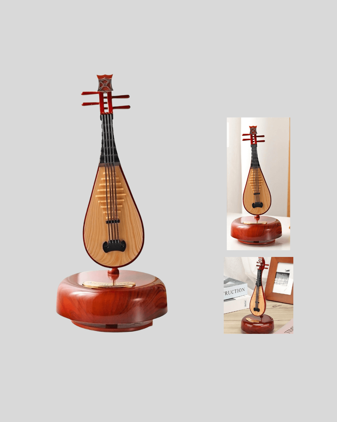 Figürlü Müzik Kutusu Zarif Melodili Dekoratif Model 5