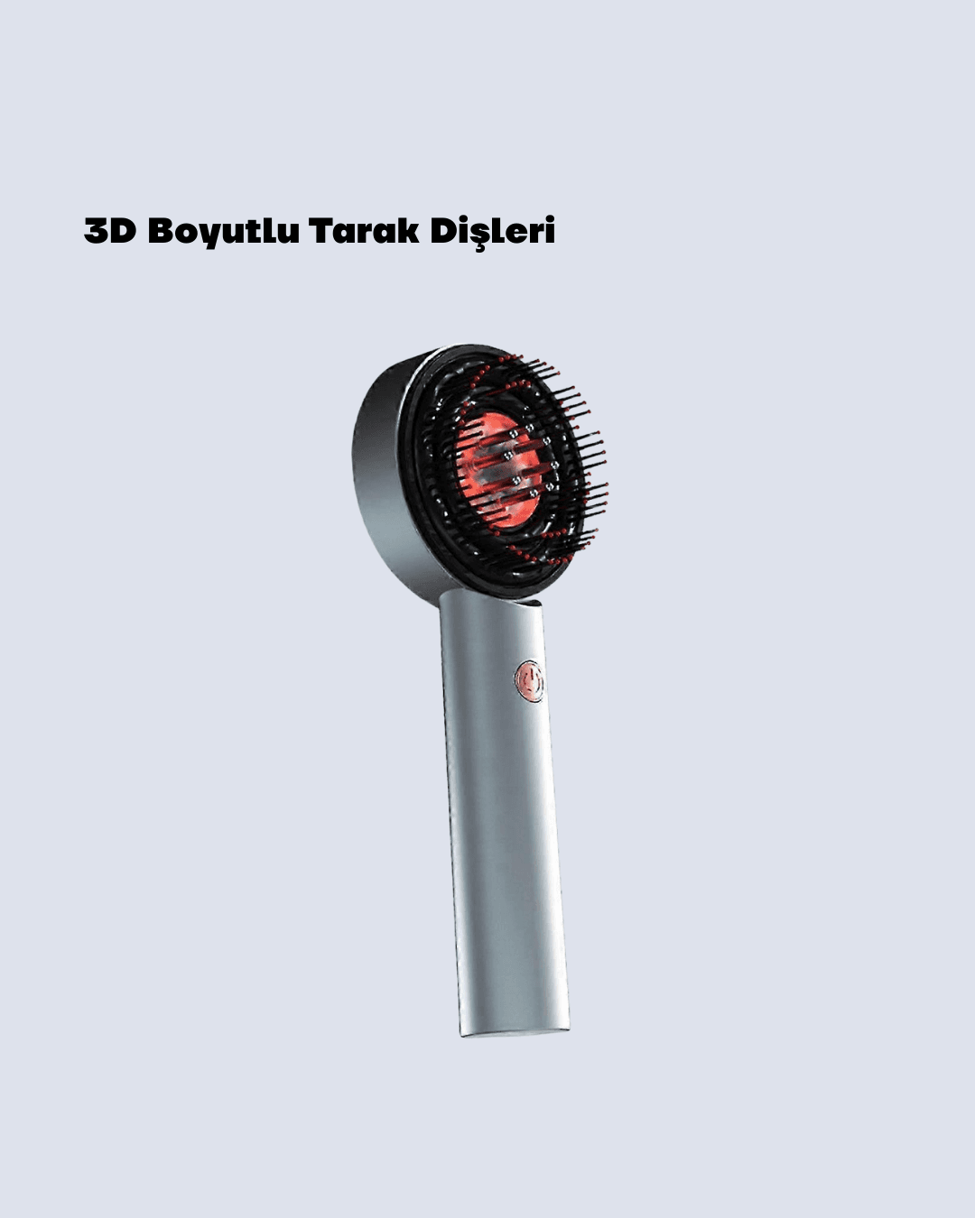 Esansiyel Yağ Hazneli LED Saç Bakım Masaj Tarağı 5