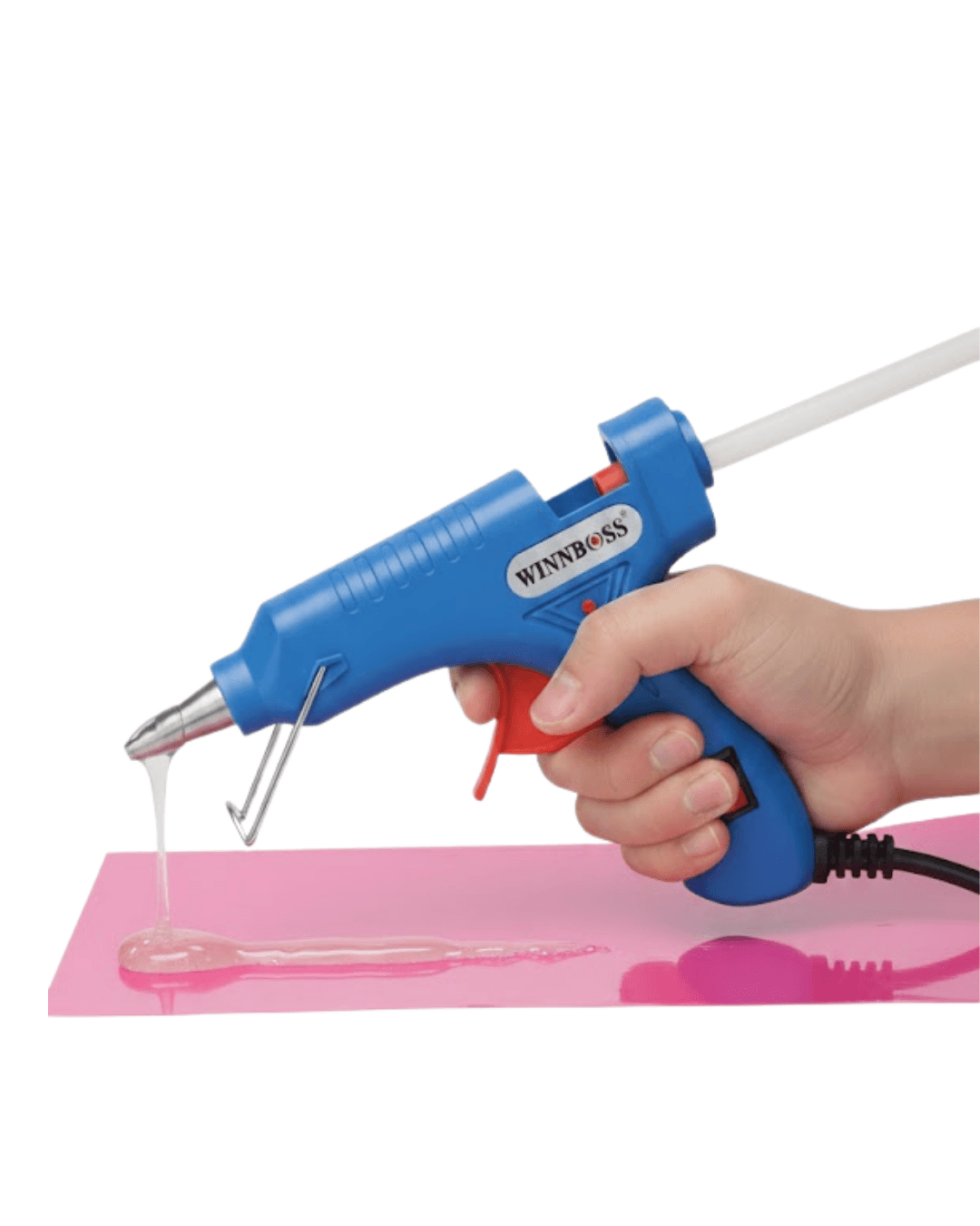 20W Silikon Tabancası Kompakt Hobi ve Ev Tamiratı İçin 7.5 mm Çubuk Uyumlu 6