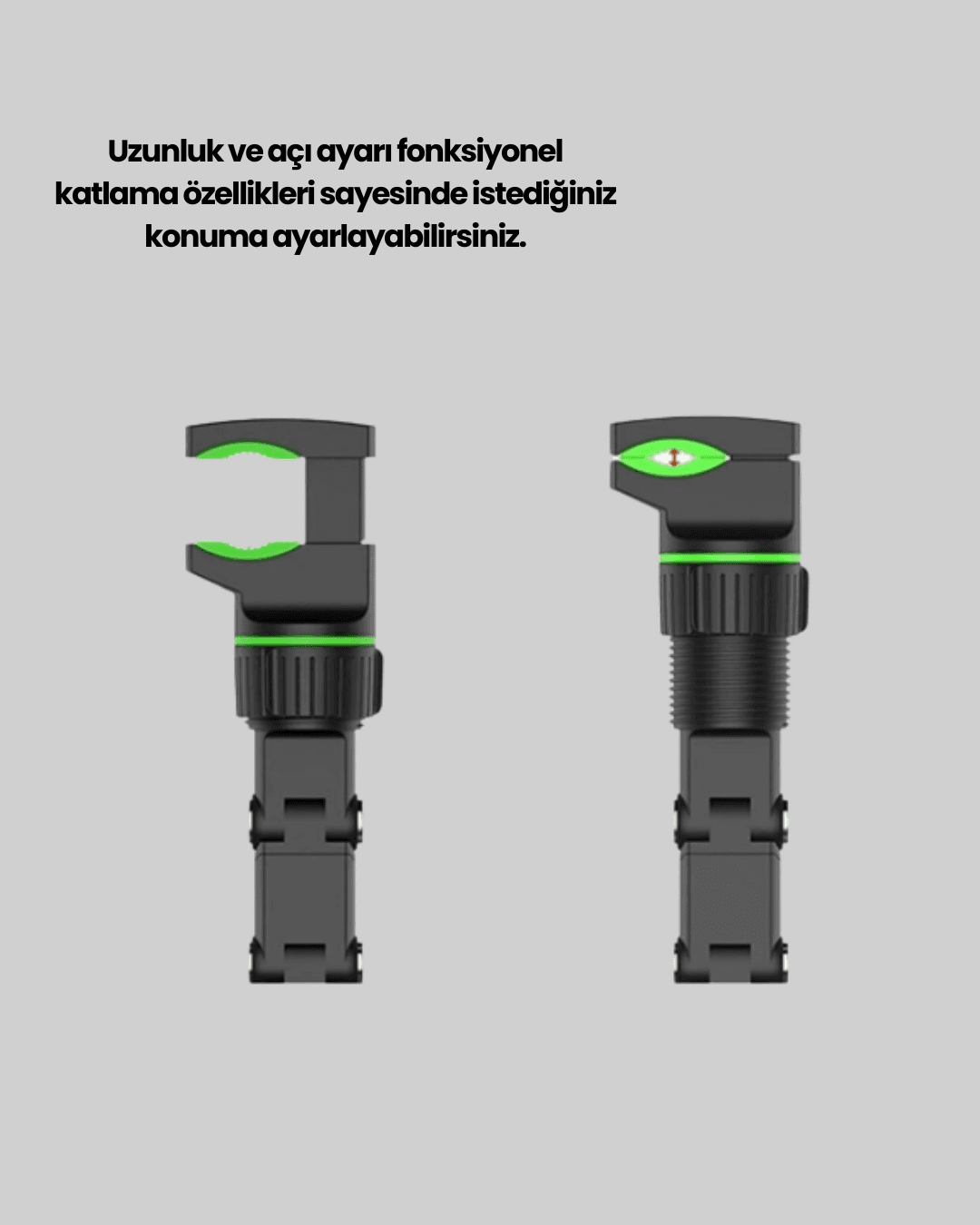 Dikiz Aynasına ve Koltuk Başlığına Uyumlu Telefon Tutucu 6