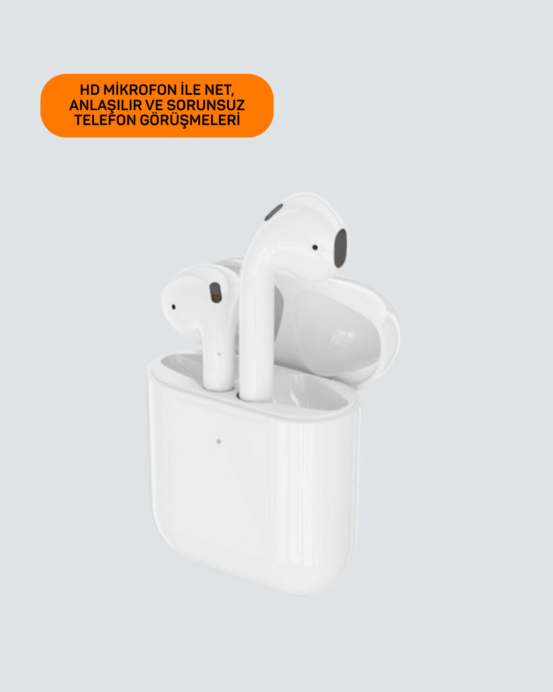 iPhone Modelleriyle Uyumlu Bluetooth Kulaklık Gürültü Önleme Özellikli 4