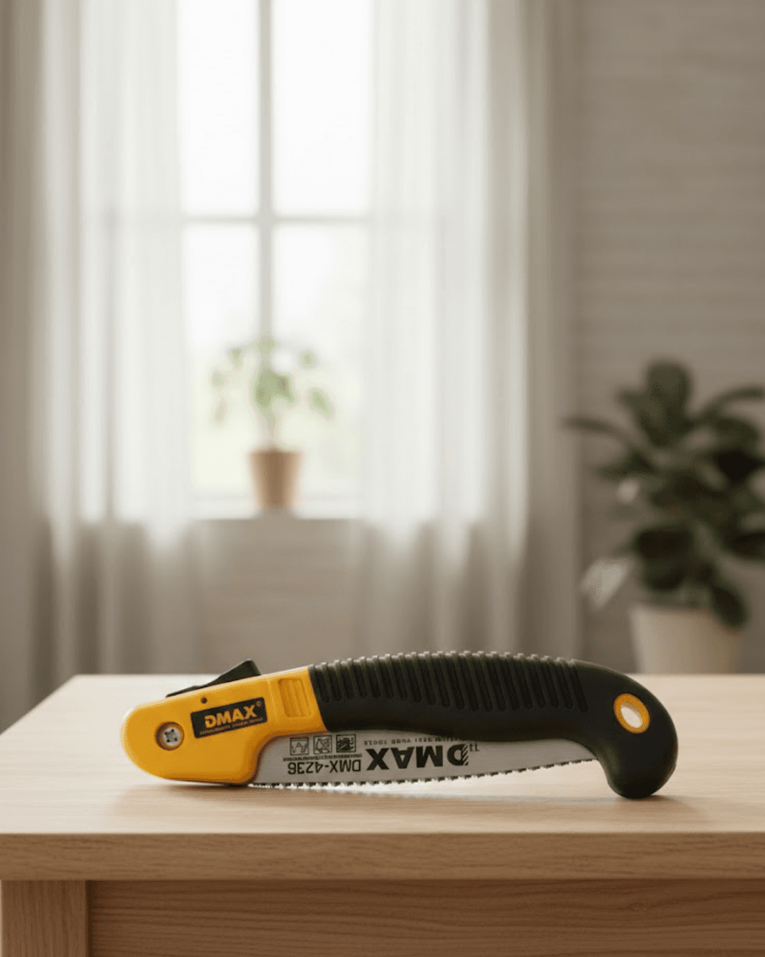 Ergonomik Saplı Katlanabilir Budama Testeresi