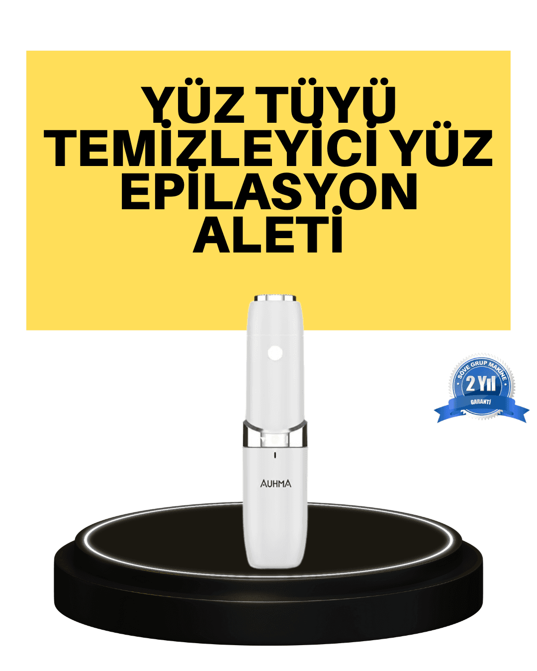 Taşınabilir Yüz Epilatörü Pürüzsüz ve Konforlu Epilasyon