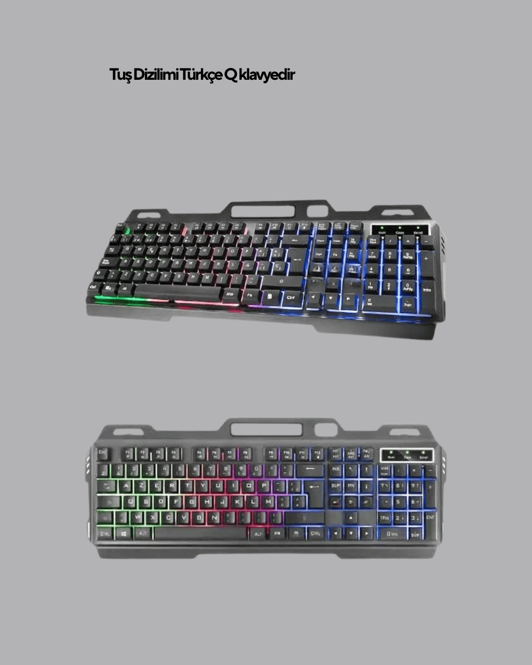 HN01 KULAKLIK + PG-8018 OYUNCU KLAVYESİ SET 3