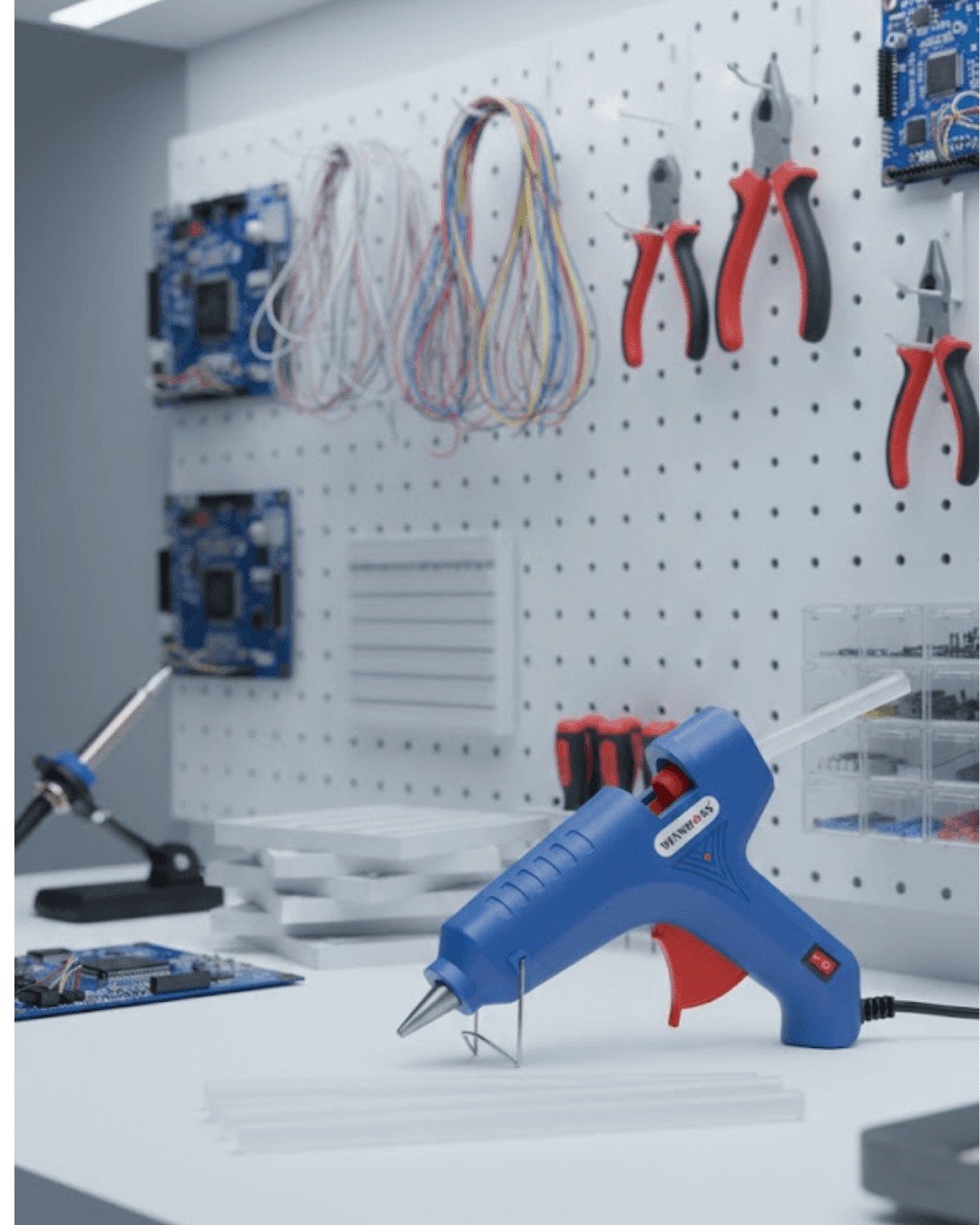 60 W Silikon Tabancası 11 mm 5 Silikon Hediyeli Hobi ve Tamir İşleri İçin
