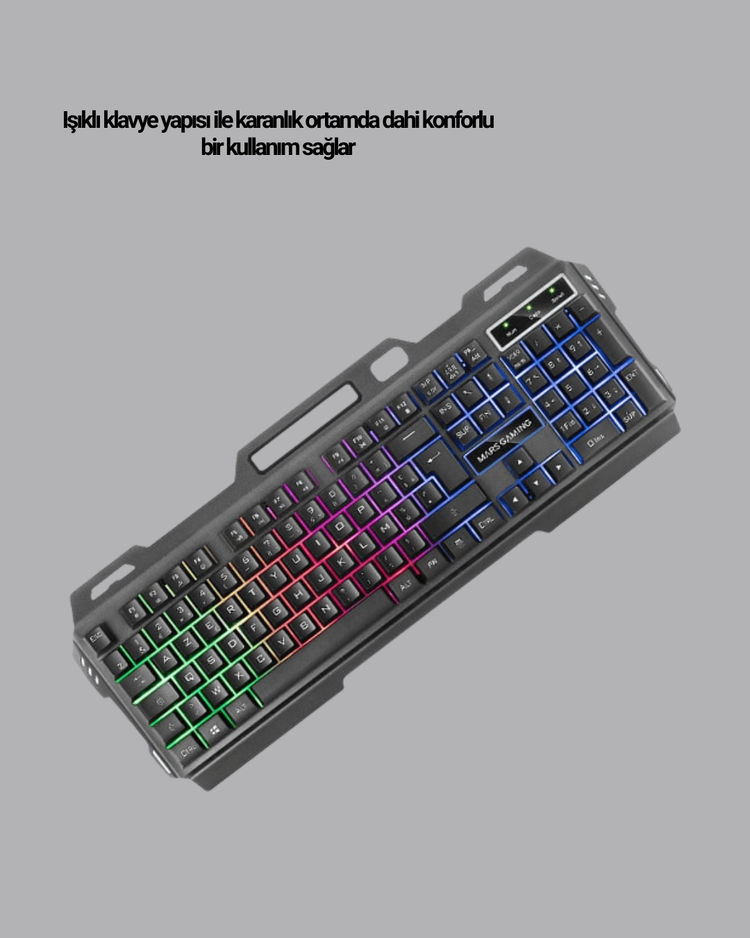 HN01 KULAKLIK + PG-8018 OYUNCU KLAVYESİ SET 4