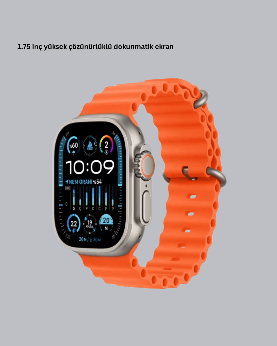 S8 Ultra Akıllı Saat ve Bluetooth Kablosuz Kulaklık 2’li Set 5