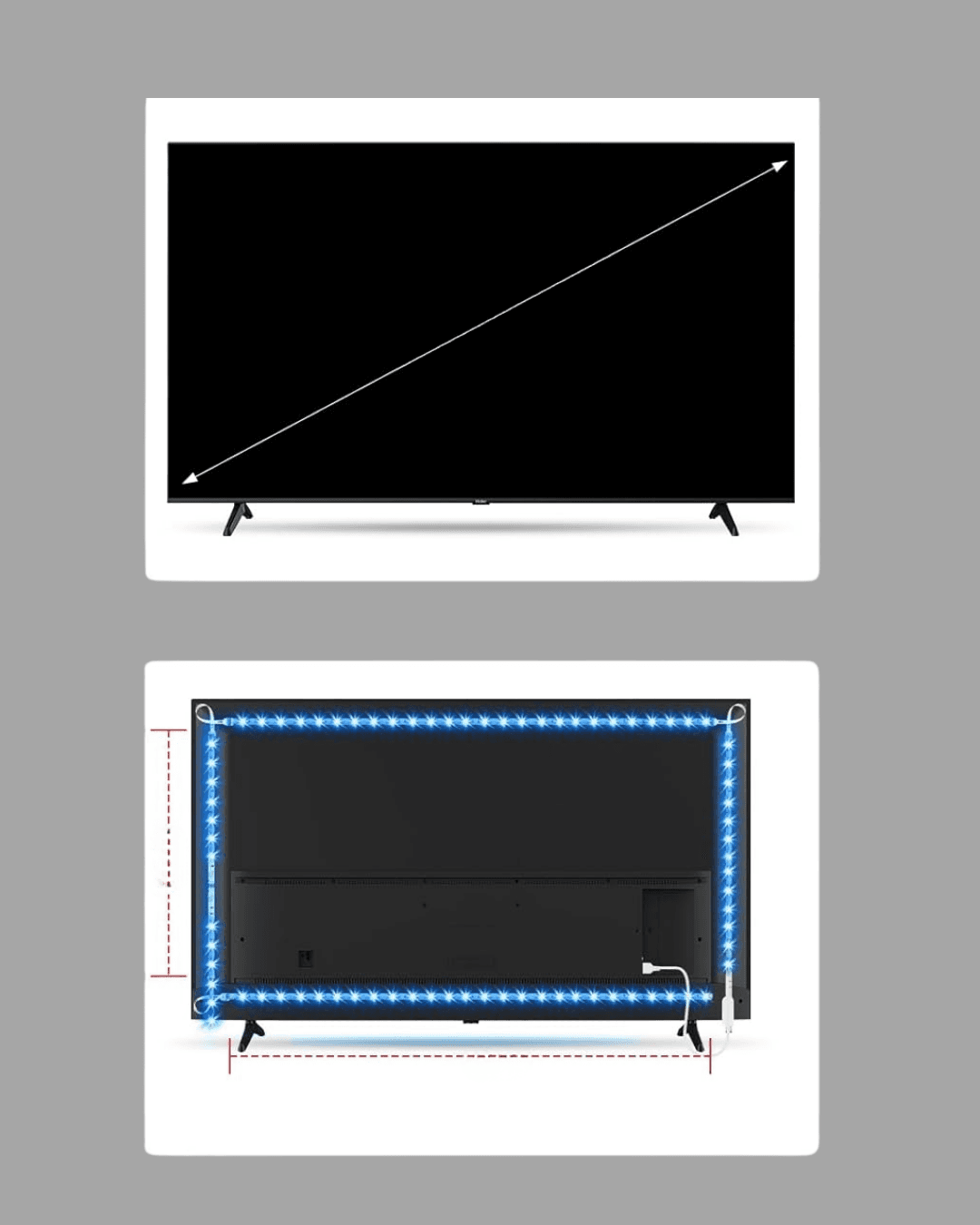 TV LED 2MT 3
