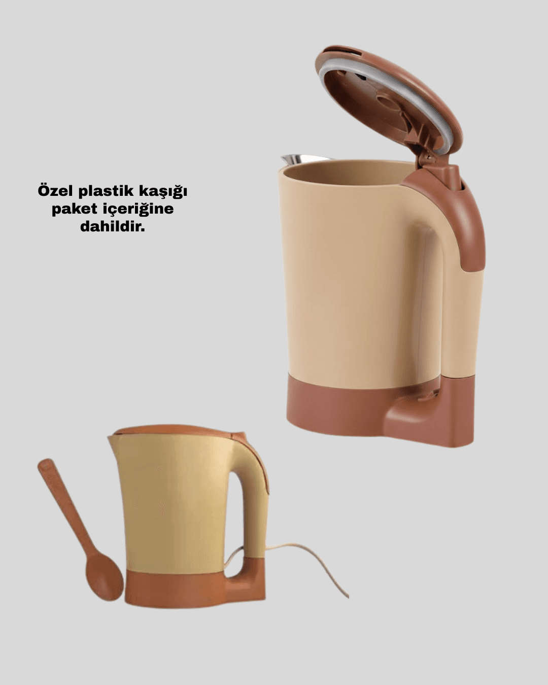 Mini Türk Kahvesi Makinesi Kettle Fonksiyonlu 3