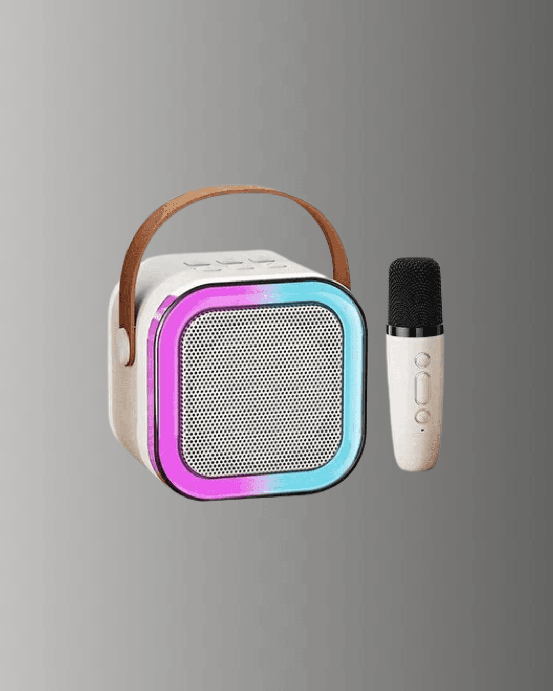 Taşınabilir Karaoke Mikrofon Seti Bluetooth Hoparlörlü 3