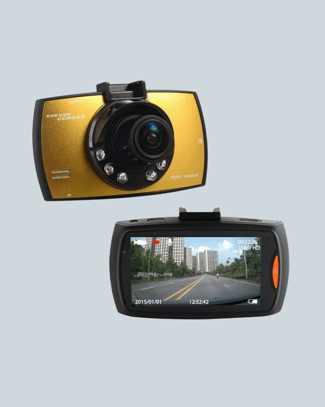 Full HD Araç Kamerası G Sensor Gece Görüşlü Dash Cam 6