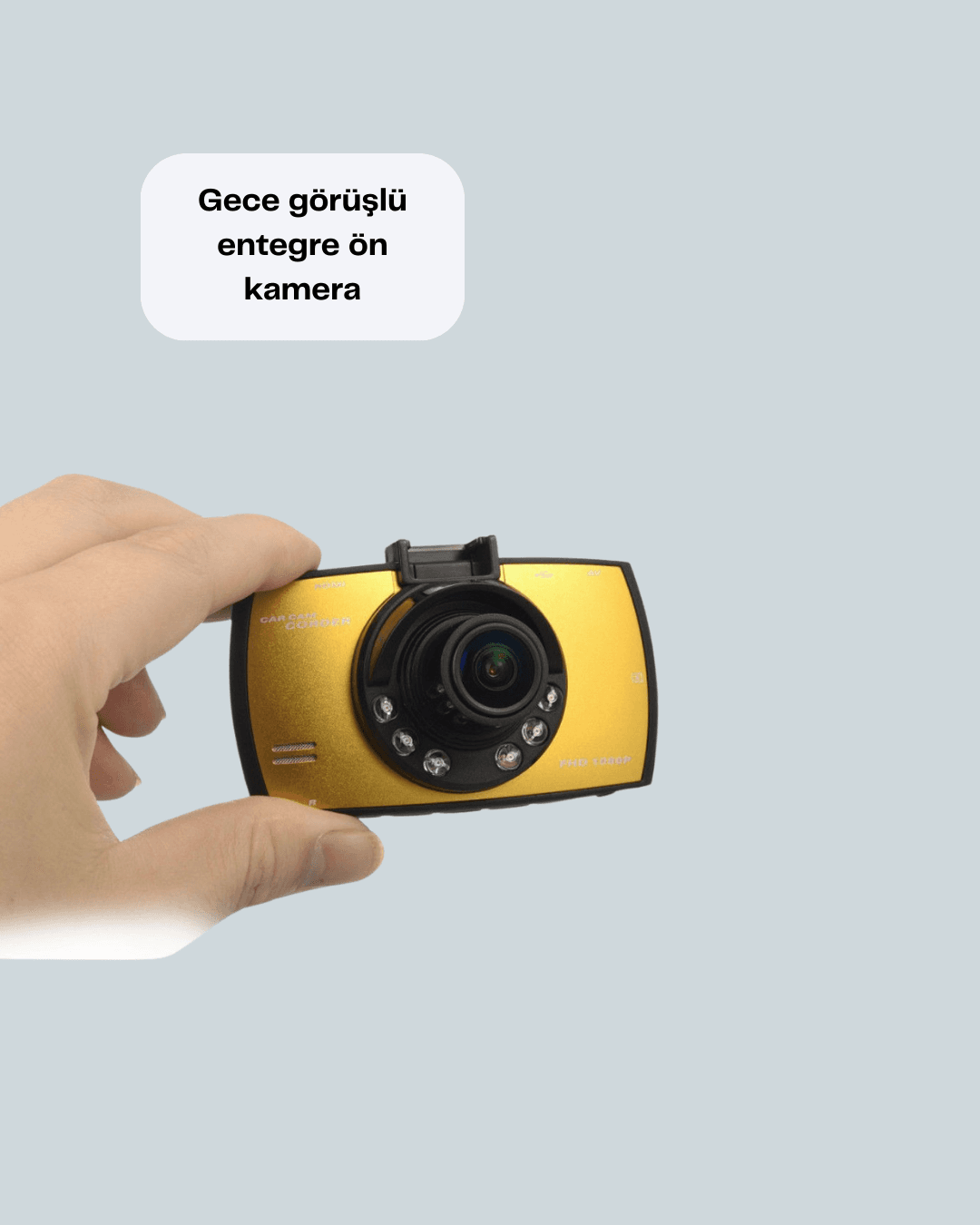 Full HD Araç Kamerası G Sensor Gece Görüşlü Dash Cam 5
