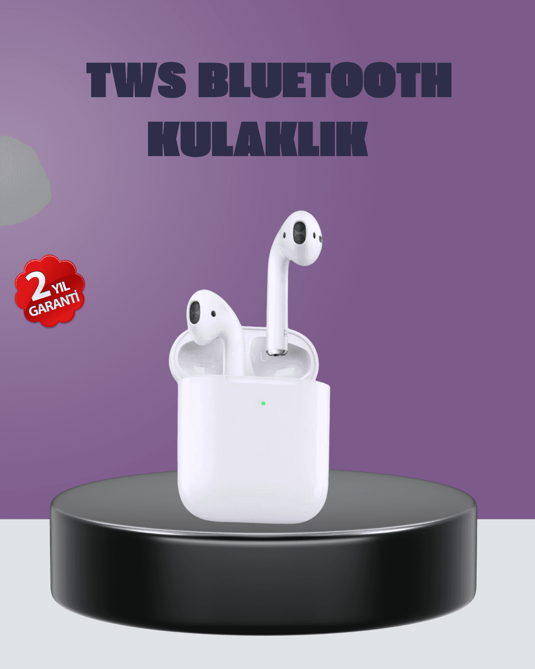 iPhone 11 12 13 14 15 Uyumlu Dokunmatik Kulaklık Gürültü Önleyici HD Görüşme