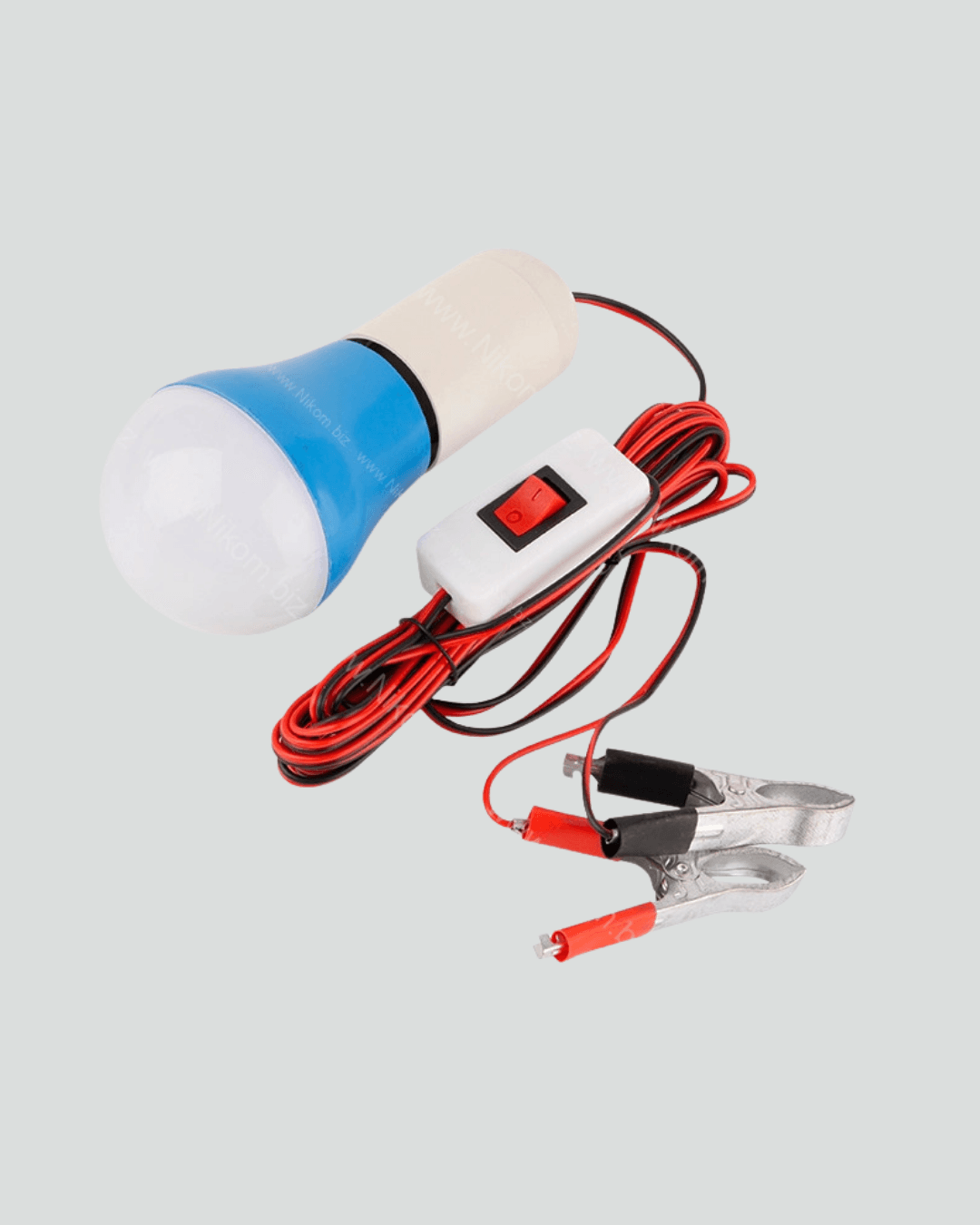Araç Akü Bağlantılı 12V LED Ampul Pratik Işık Çözümü 5