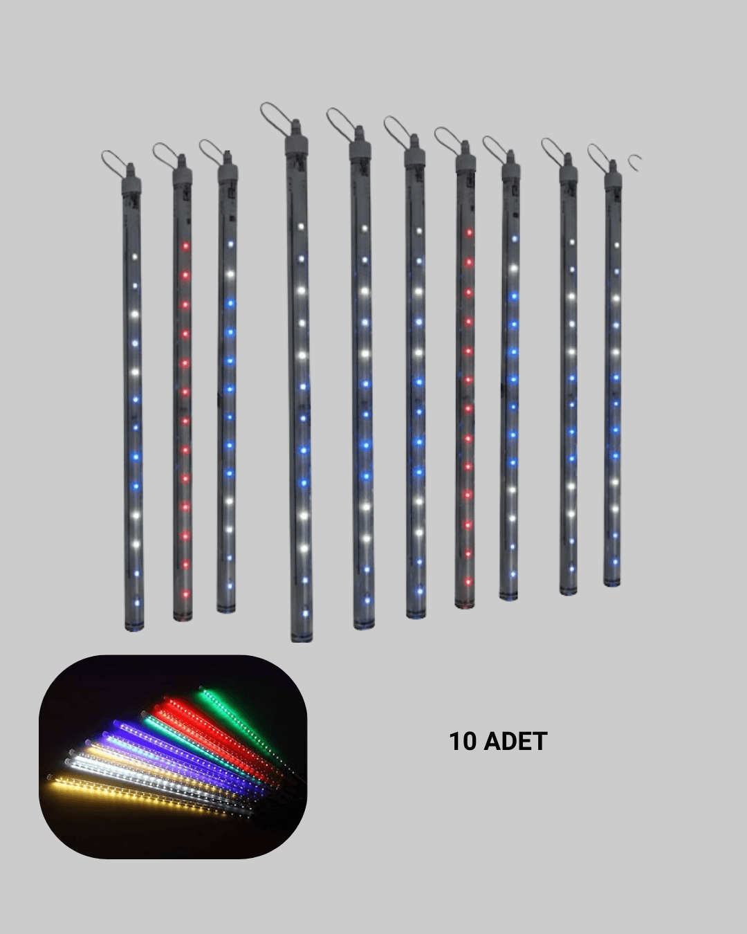 10 ÇUBUKLU DEKOR LED 5