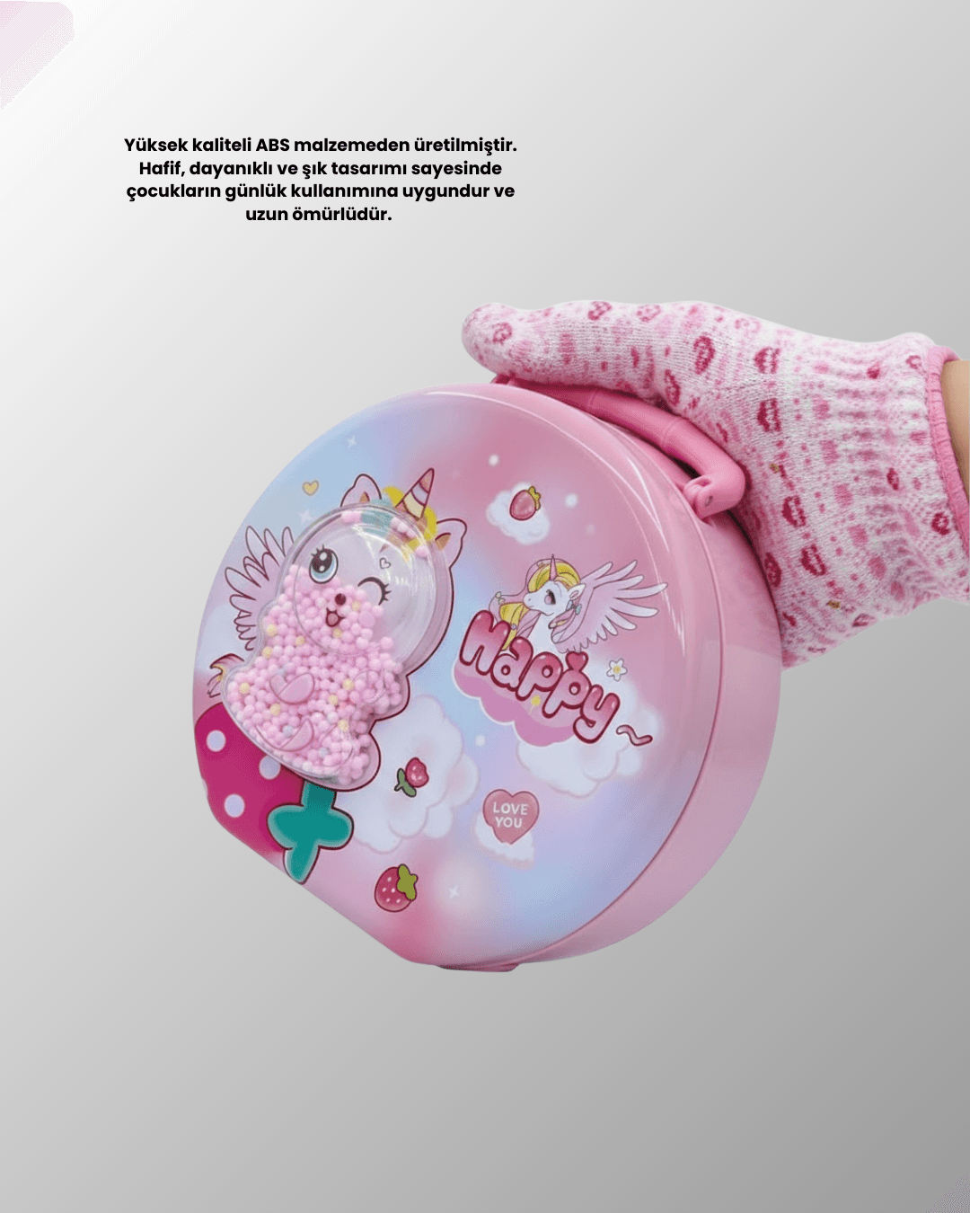 ŞİFRELİ KUMBARA PEMBE 5