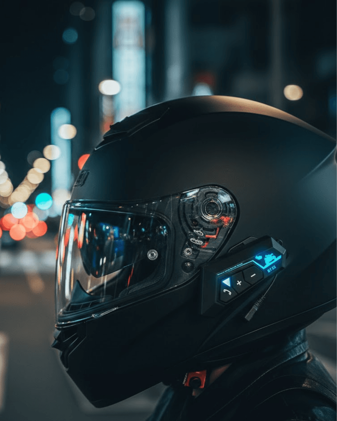 Motosiklet Kask Bluetooth Kulaklık 20 Saat Konuşma Süresi Hands Free