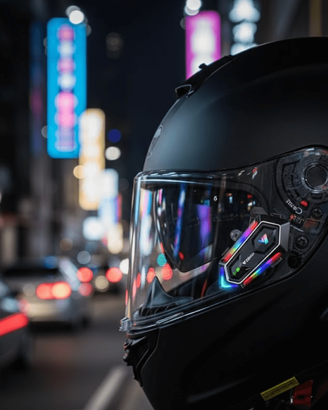 Kablosuz Bluetooth Motosiklet Kask İntercom IPX6 Su Geçirmez BT5.3 25 Saat