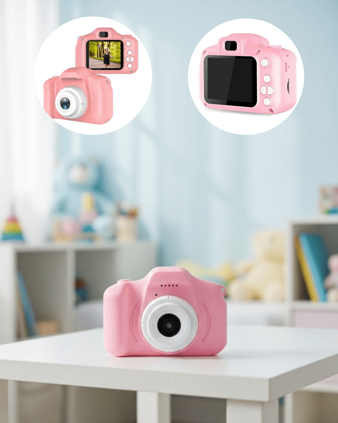HD Mini Dijital Kamera Video ve Fotoğraf Çekimli Şarjlı Taşınabilir Kayıt Cihazı