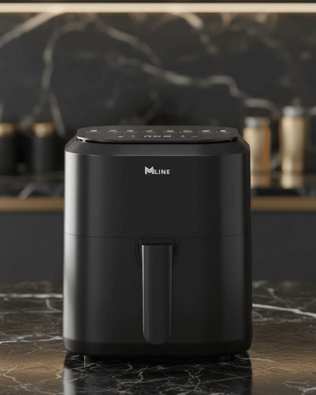 4 Litre 1360W Dokunmatik Yağsız Airfryer Sıcak Hava Fritözü