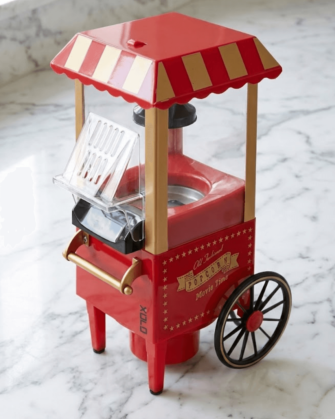 Yağsız Popcorn Makinesi Sıcak Hava ile Hızlı Patlatma Sağlıklı Atıştırmalık