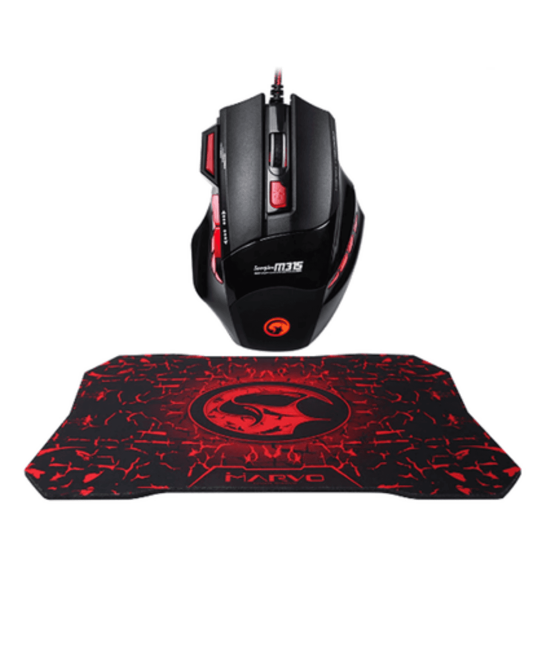 X7 Gaming Mouse Set LED Aydınlatmalı Mousepad ve 7 Tuşlu Oyuncu Faresi 6