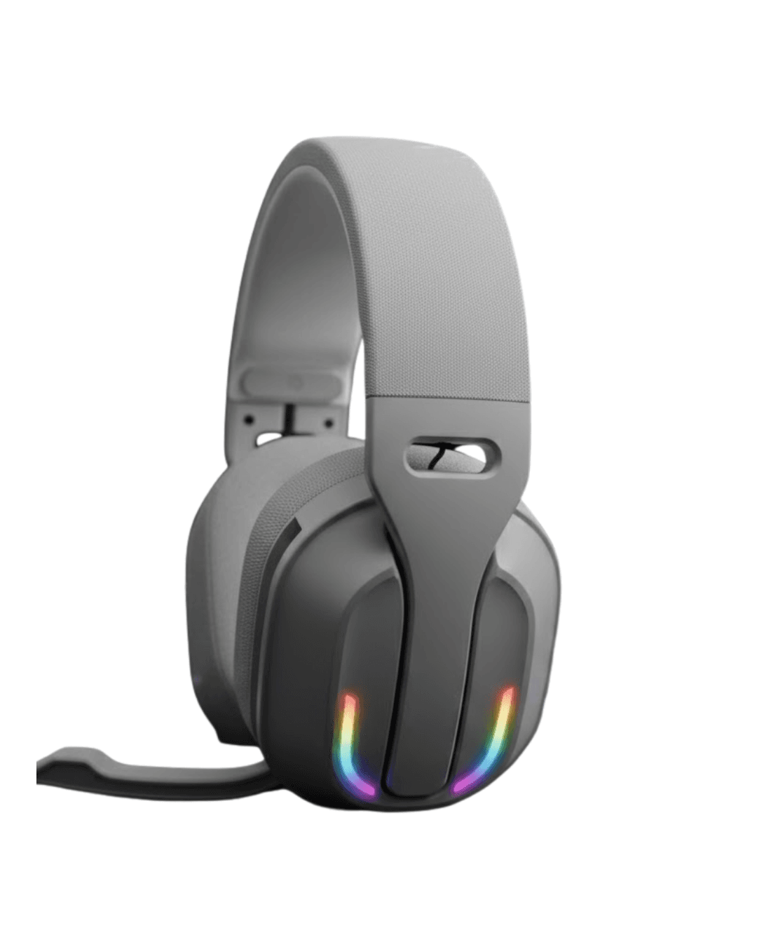 PGB500 Beyaz Bluetooth 5.4 Oyuncu Kulaklığı Açık Kulak Tasarım IPX5 Suya Dayanıklı 6