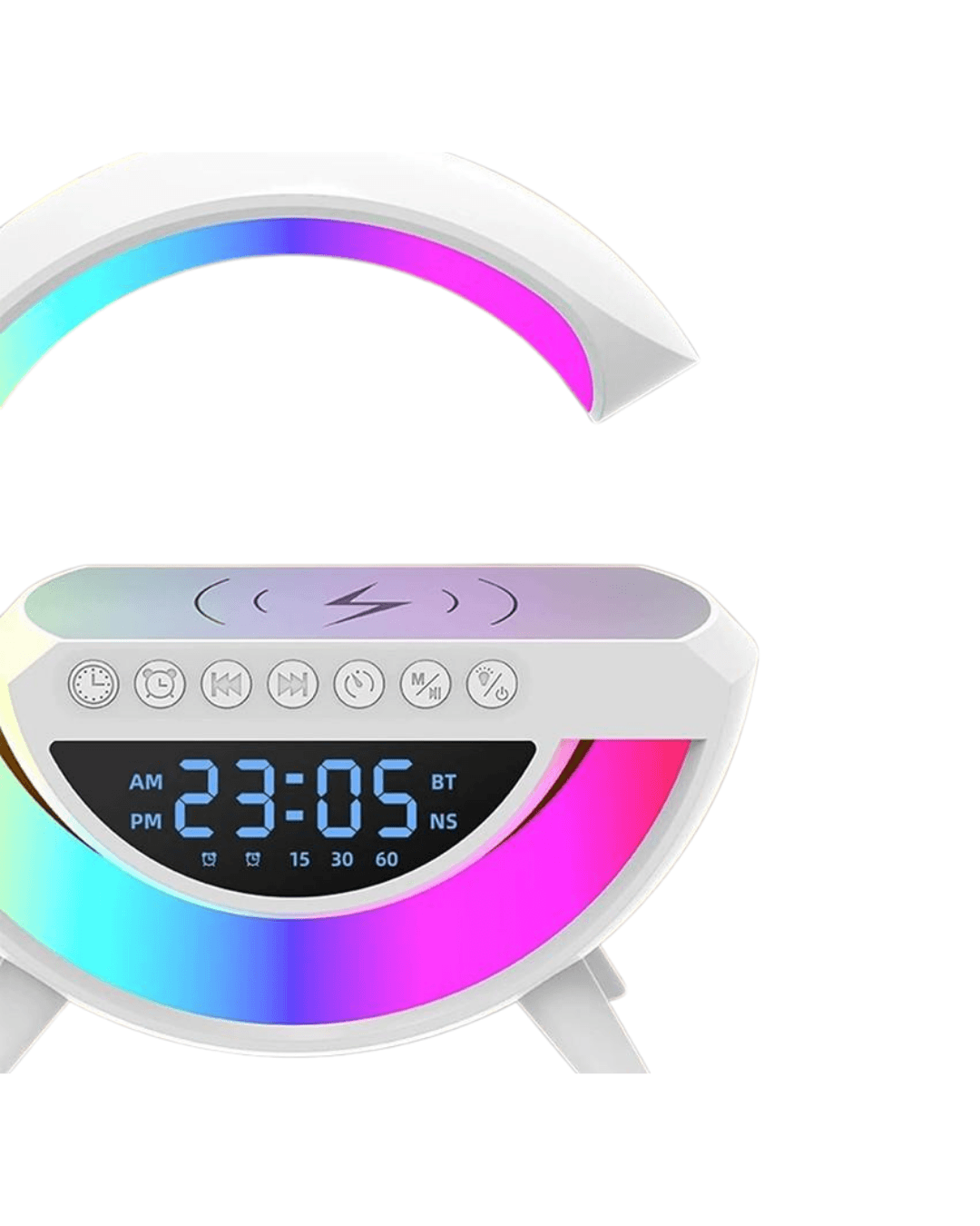 BT3401 Google Digital Kablosuz RGB Hoparlör USB FM TF Kart AUX 6