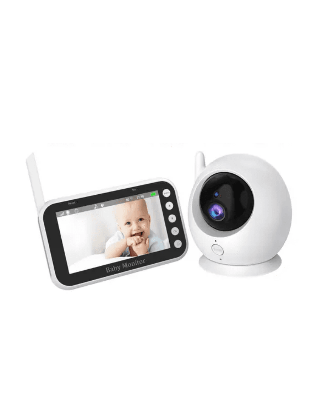 Gece Görüşlü Hareket Takipli Bebek Kamera Sistemi 4.5 İnç Monitör 6