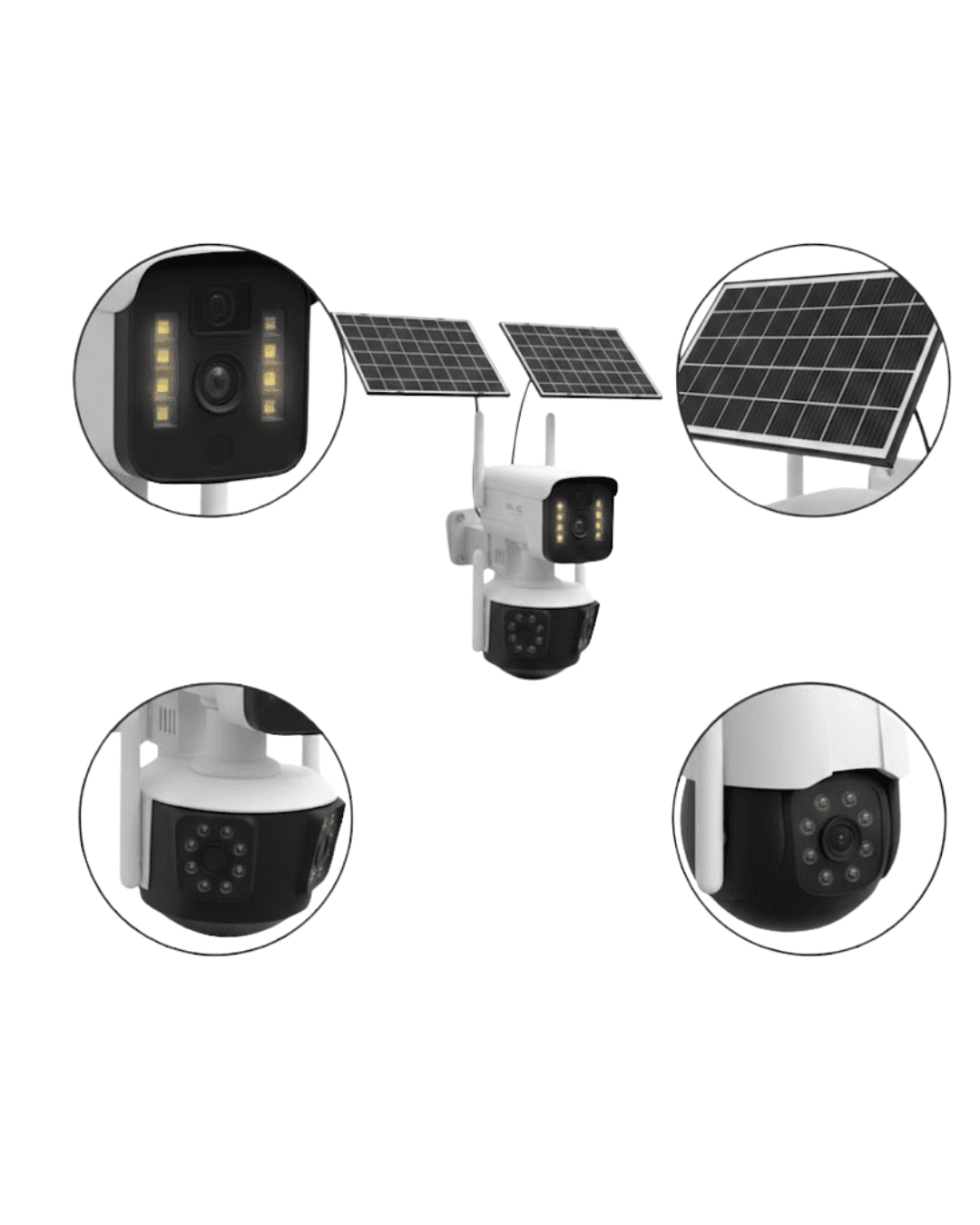 BLM93 SIM Kartlı Arıcı Kamerası 9MP Güneş Enerjili Yayla Güvenlik Kamerası 3
