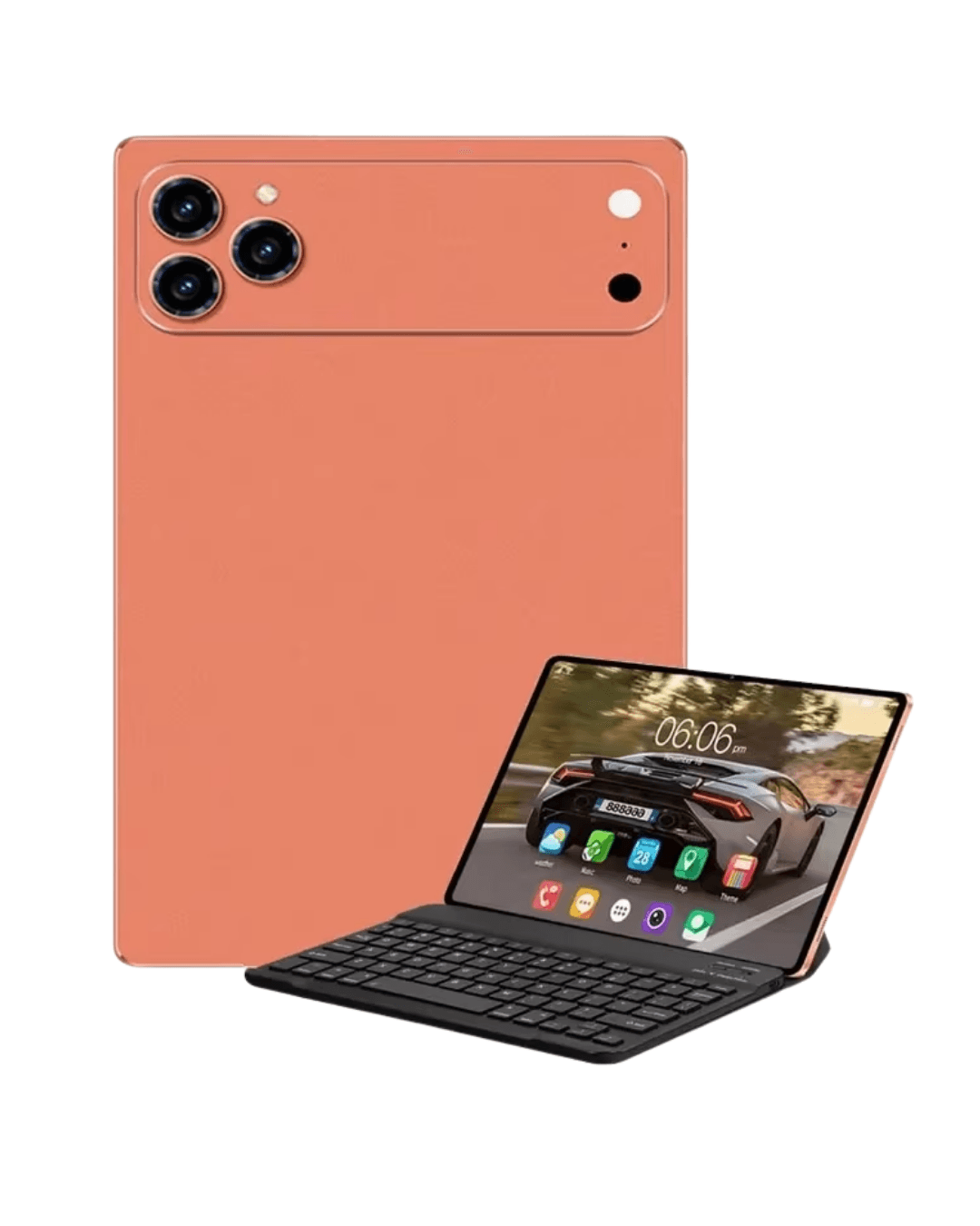 Dokunmatik Android Tablet Klavyeli Kalemli Kılıflı Set Tam Donanımlı 6