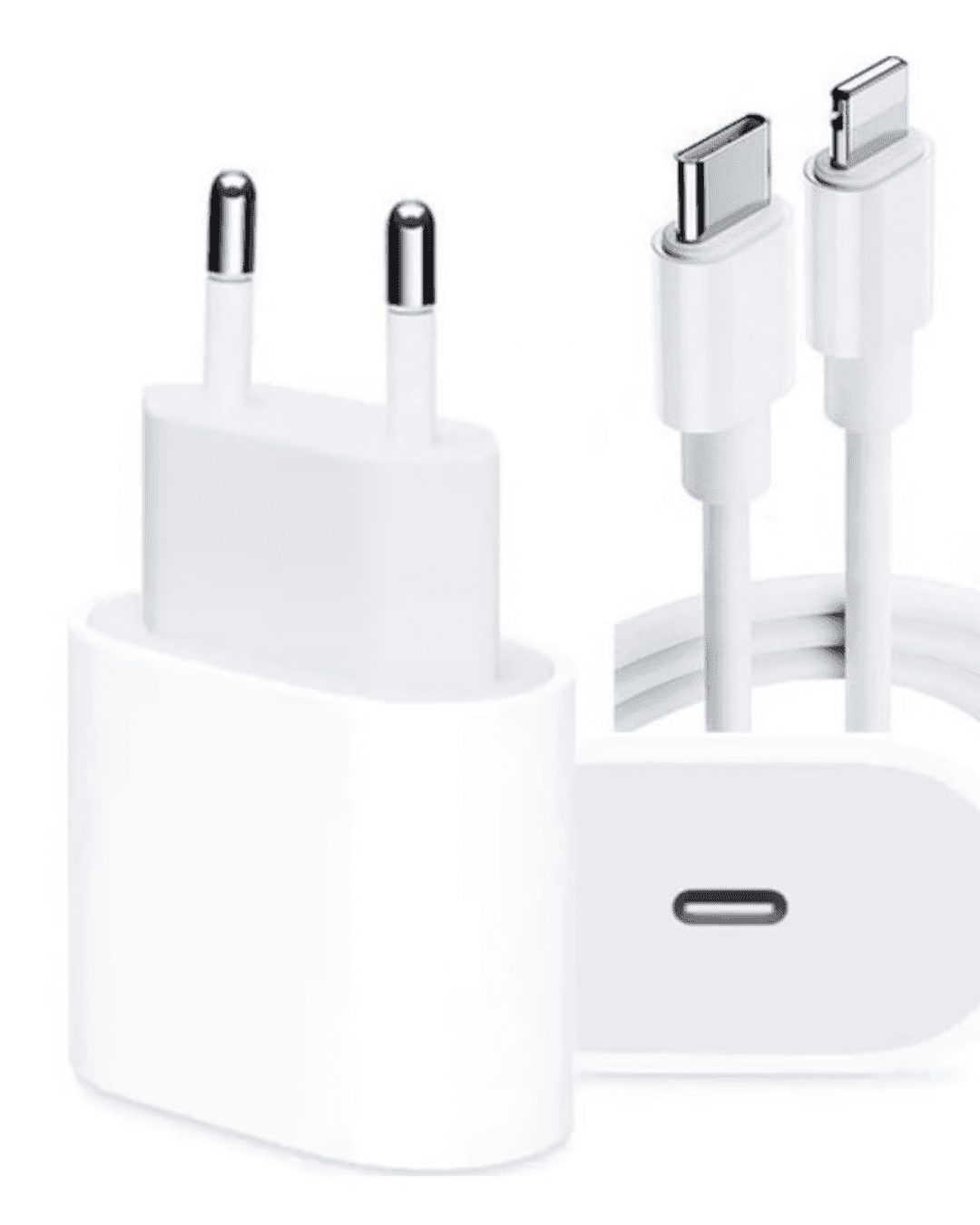 Lightning Şarj Adaptörü ve Kablo Seti 20W PD Hızlı Şarj Güvenli 5