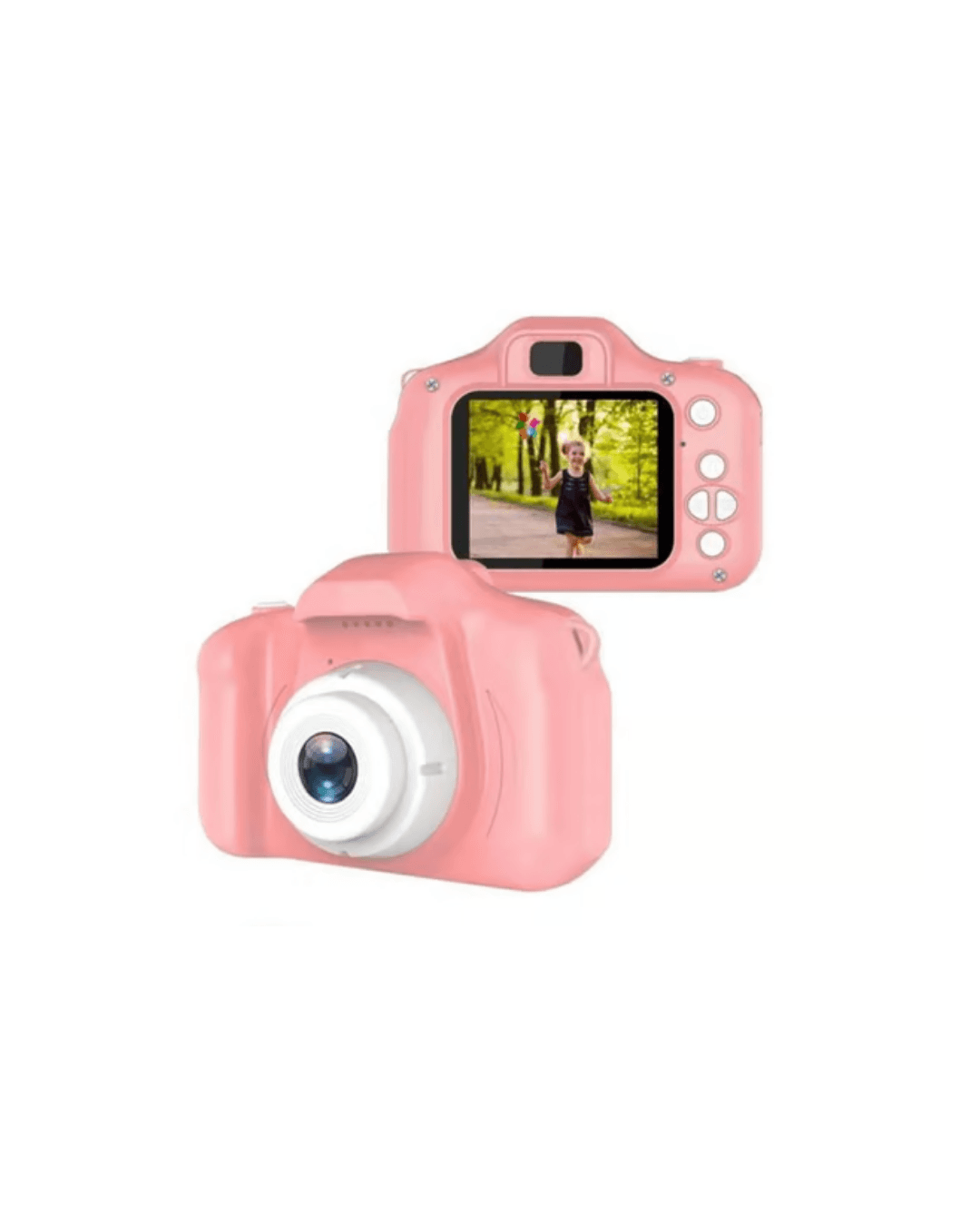 Pembe Çocuk Kamerası Taşınabilir Mini HD Dijital Video ve Fotoğraf Çekimli 3