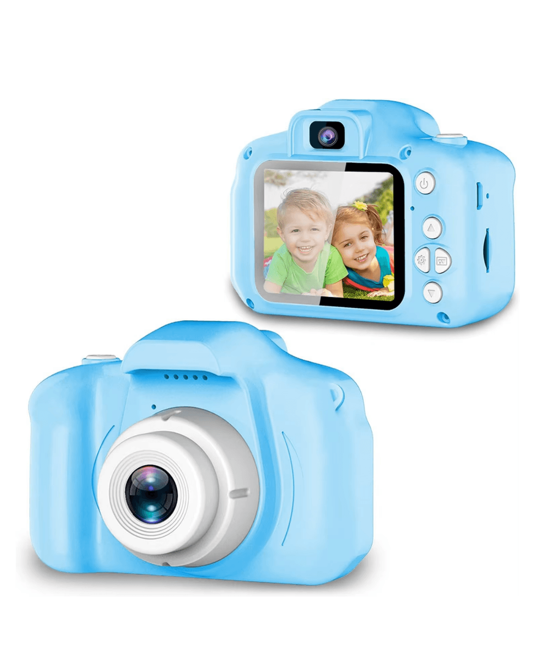 Çocuk Kamerası Mavi HD Mini Kamera Video ve Fotoğraf Çekim Şarjlı Model 5