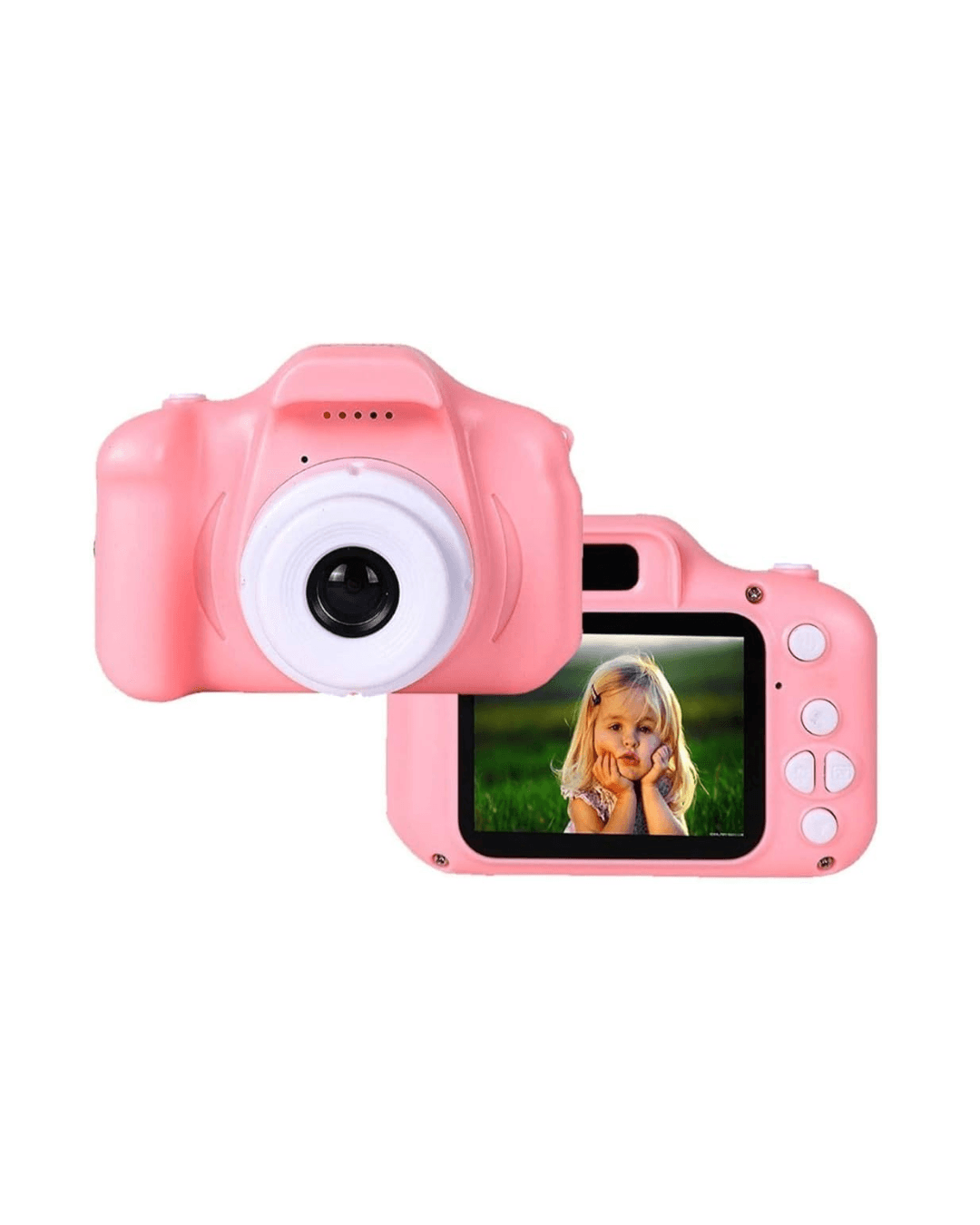 Pembe Çocuk Kamerası Taşınabilir Mini HD Dijital Video ve Fotoğraf Çekimli 4