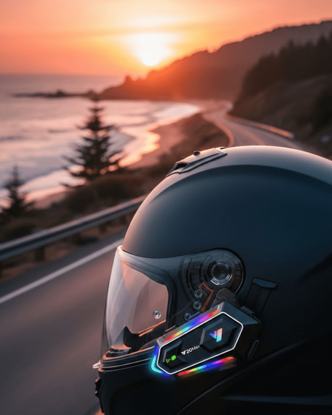 BT5.3 Çipli Kask İçi Bluetooth Kulaklık - 25 Saat Pil ve IPX6 Koruma