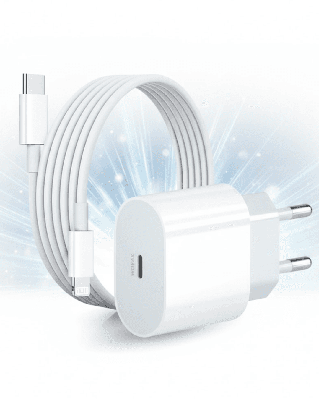 iPhone 14 13 12 Mini 11 XR XS X 20W Hızlı Şarj Adaptörü Lightning Kablo