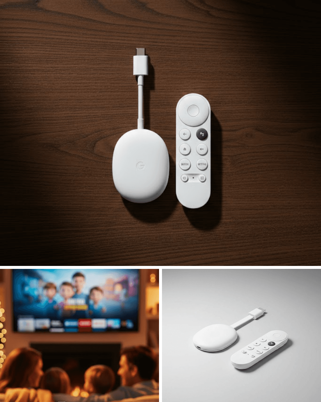 Kablosuz TV Yayın Aparatı 4K Ultra HD Film ve Dizi Deneyimi Akıllı Medya Cihazı