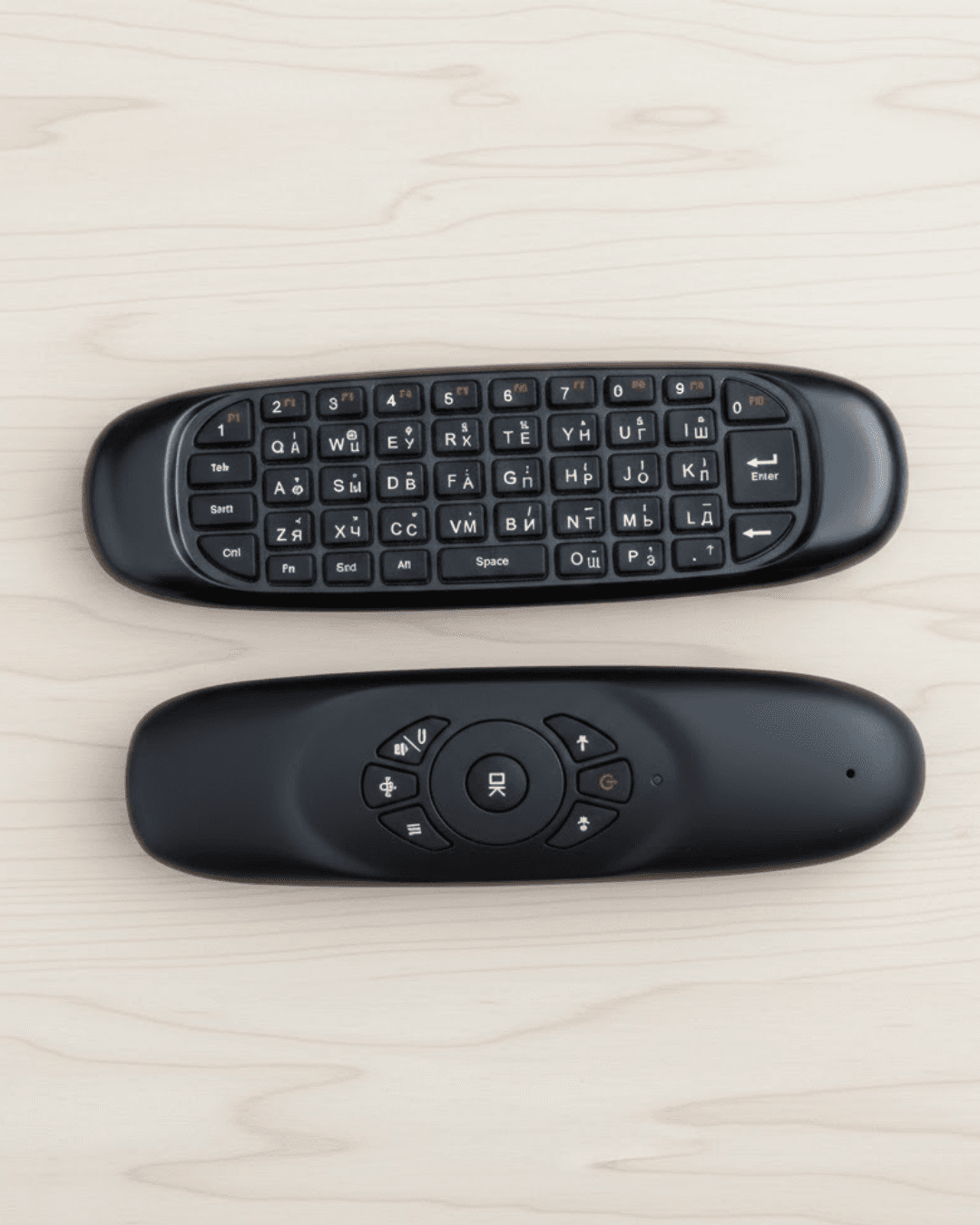 Kablosuz Air Mouse Mini Klavye Çok Fonksiyonlu 360 Derece Hava Faresi