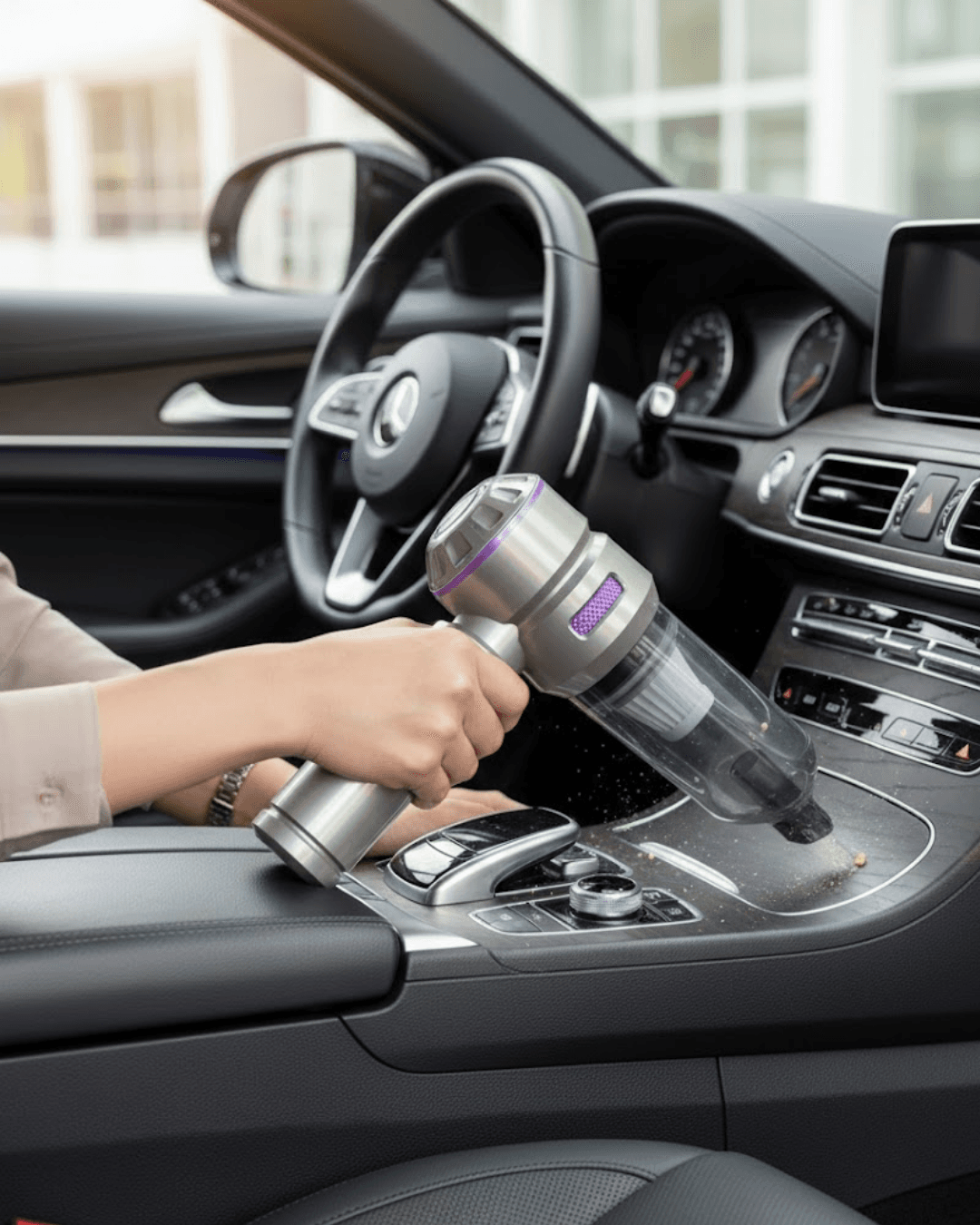 Kablosuz Vakum Süpürge 3 Kademeli Güç Ayarı 6000mAh Fırçasız Motor 9 Başlık