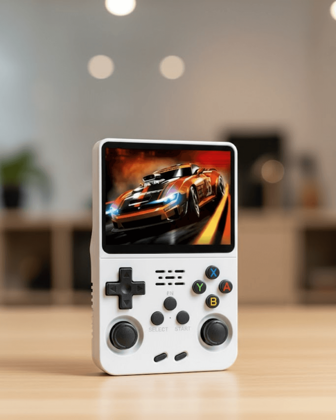 Retro El Oyun Konsolu 3.5 İnç HD Ekran 64 Bit Dört Çekirdekli Çift Hafıza Kartı Yuvası