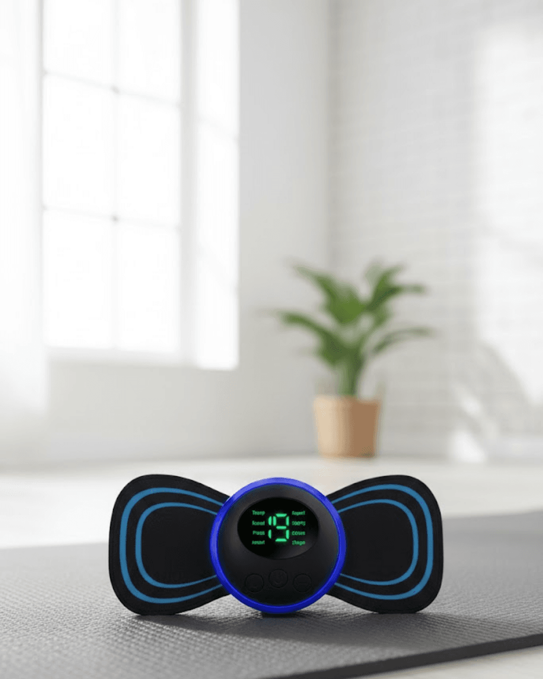 Mini EMS Vücut Masaj Cihazı Ayarlanabilir Seviye ve Zamanlayıcı LCD Ekran