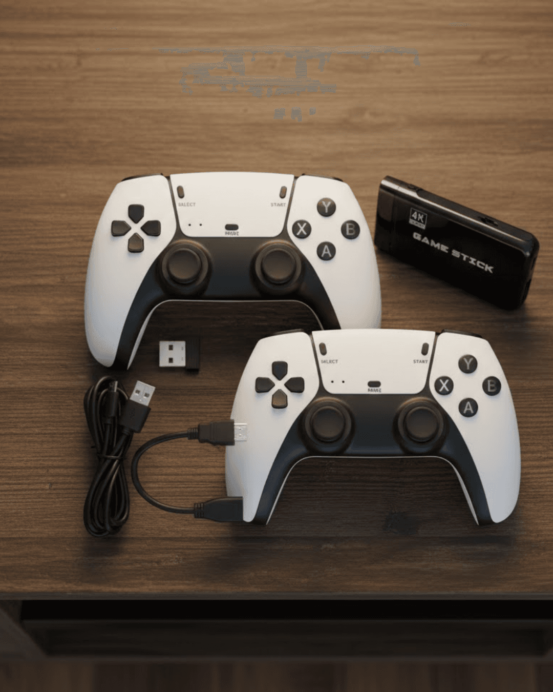20600 Oyunlu 4K Retro Oyun Konsolu Kablosuz Joystick 64 GB