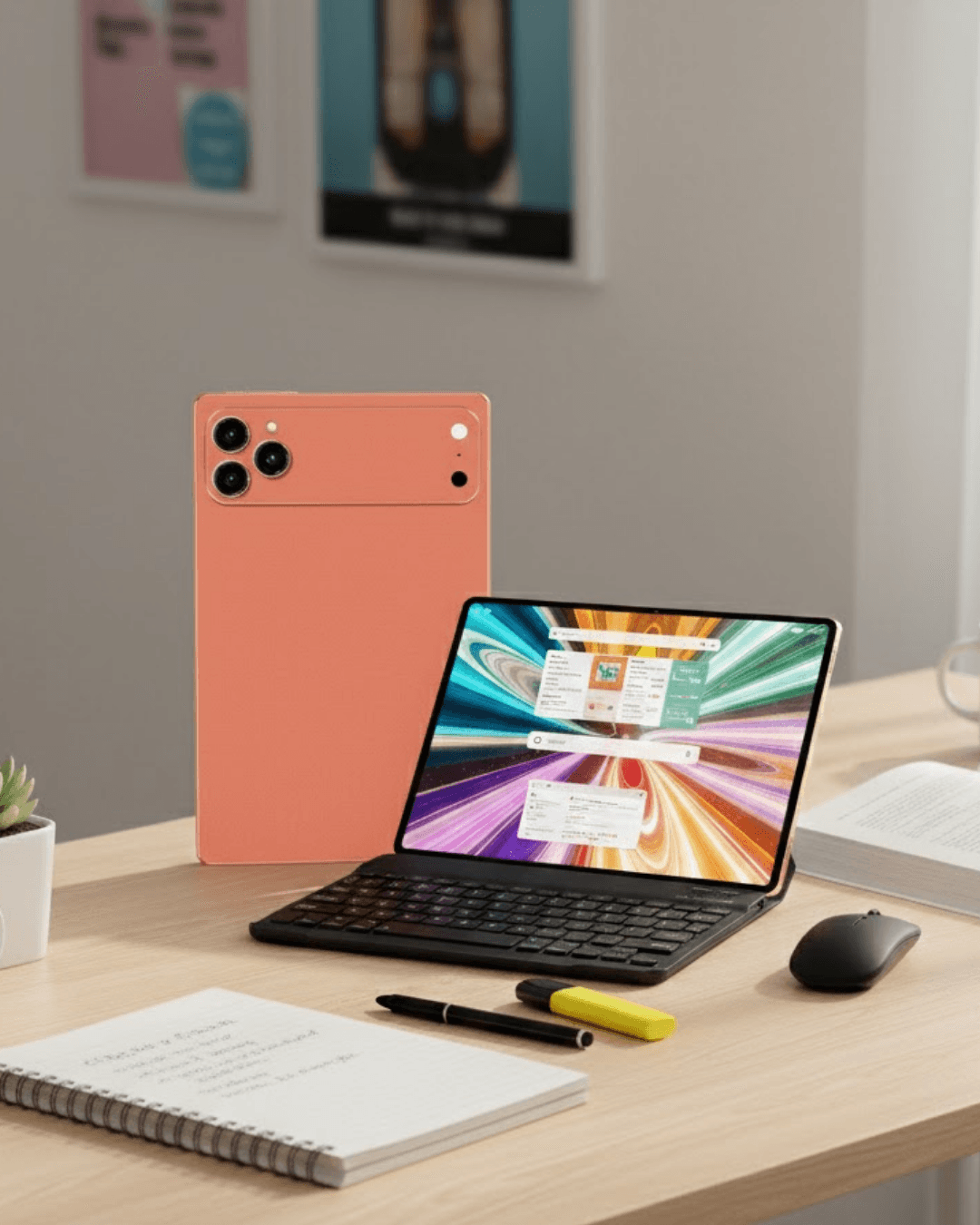 Klavyeli Android Tablet Geniş Hafıza IPS Ekran Fiyat Performans