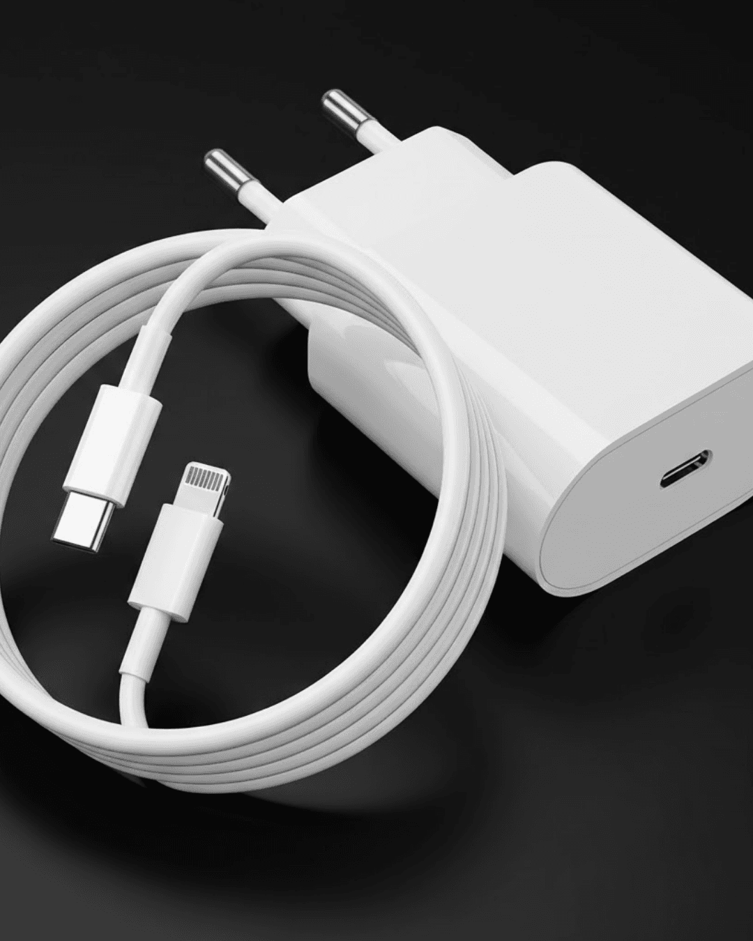 iPhone 13 12 11 XR XS X SE 2022 2020 20W Lightning Hızlı Şarj Cihazı ve Kablo Seti