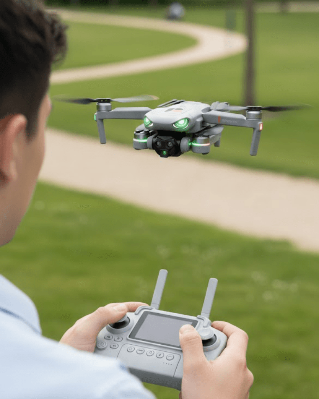 R08 DRONEE Drone HD Kamera Ekranlı Kumanda Headless Mod Sabit Hover