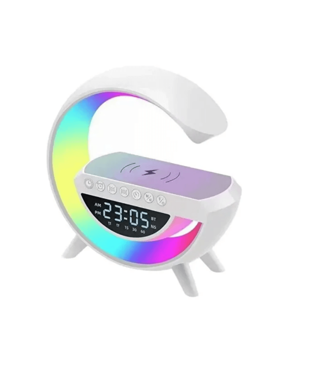 BT3401 Google Digital Kablosuz RGB Hoparlör USB FM TF Kart AUX 3