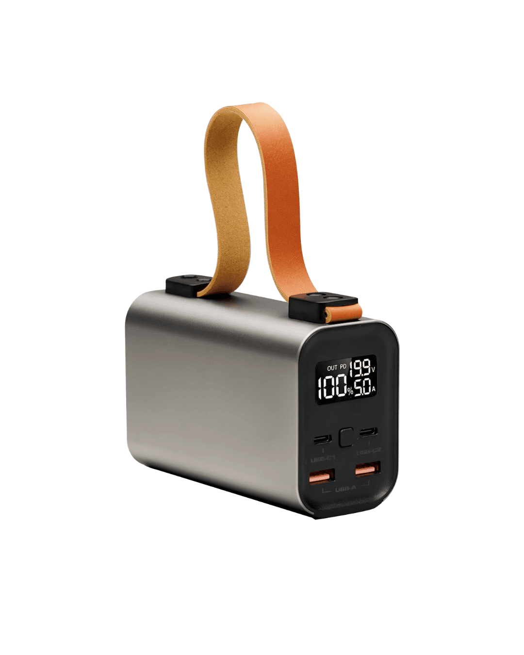 50000mAh Süper Fast Charge Power Bank LED Ekran Çoklu Port Taşıma Askılı 3