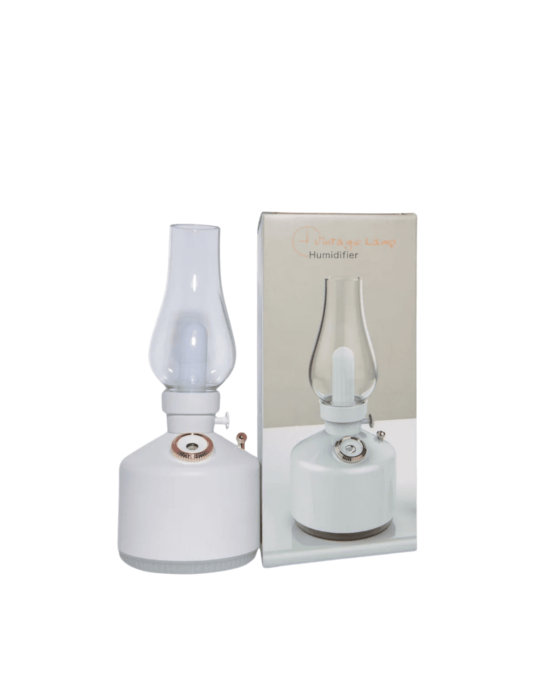 Nostaljik Lamba Nemlendirici 280 ml 1200 mAh USB Şarjlı Aromaterapi Difüzör 3